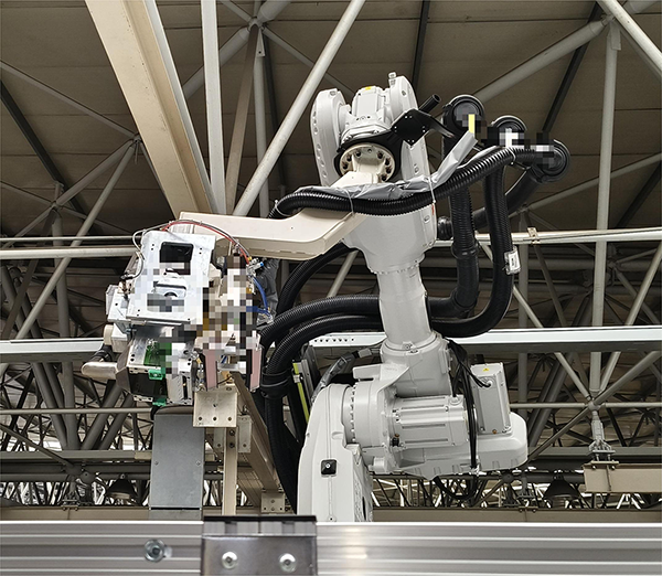 Robot Laser VIN Deep Marking Solution for Confined Final Assembly Lines
