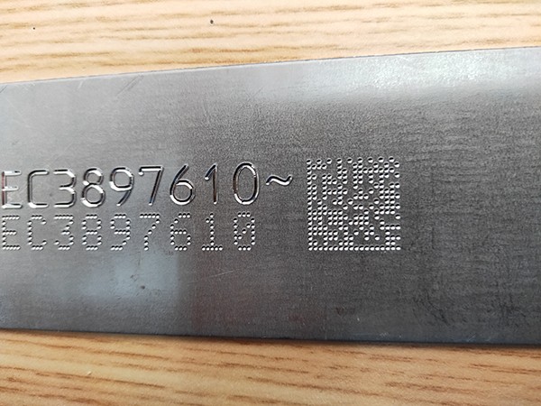 Scribing + Dot Matrix + QR Code