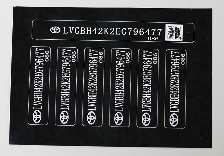 Fiber Laser Marking Machine for Flexible Labels