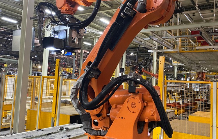 Robot Scribing Marking Machine