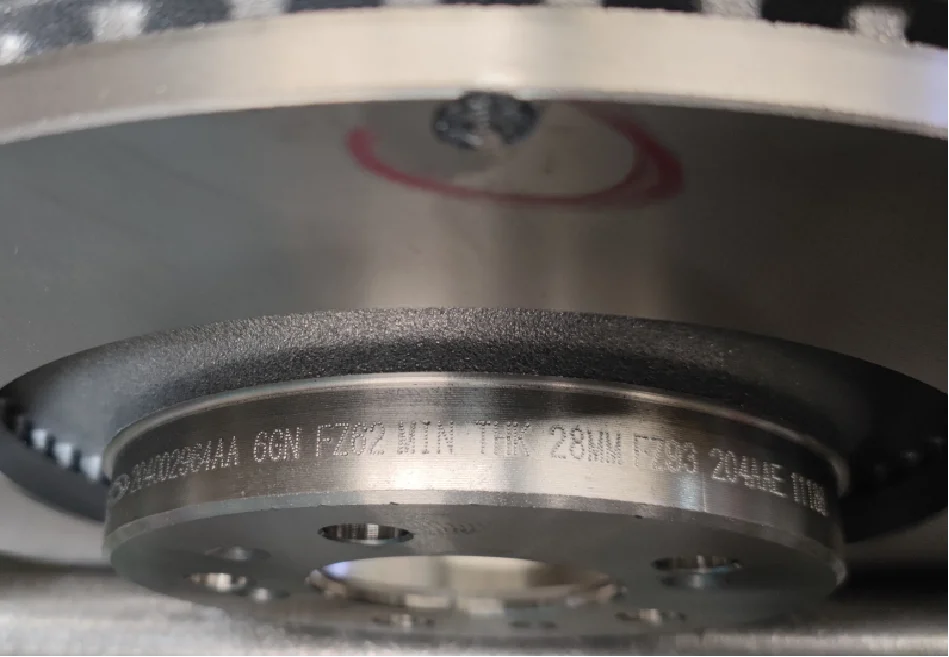 Automatic Dot Peen Brake Disc Marking Machine